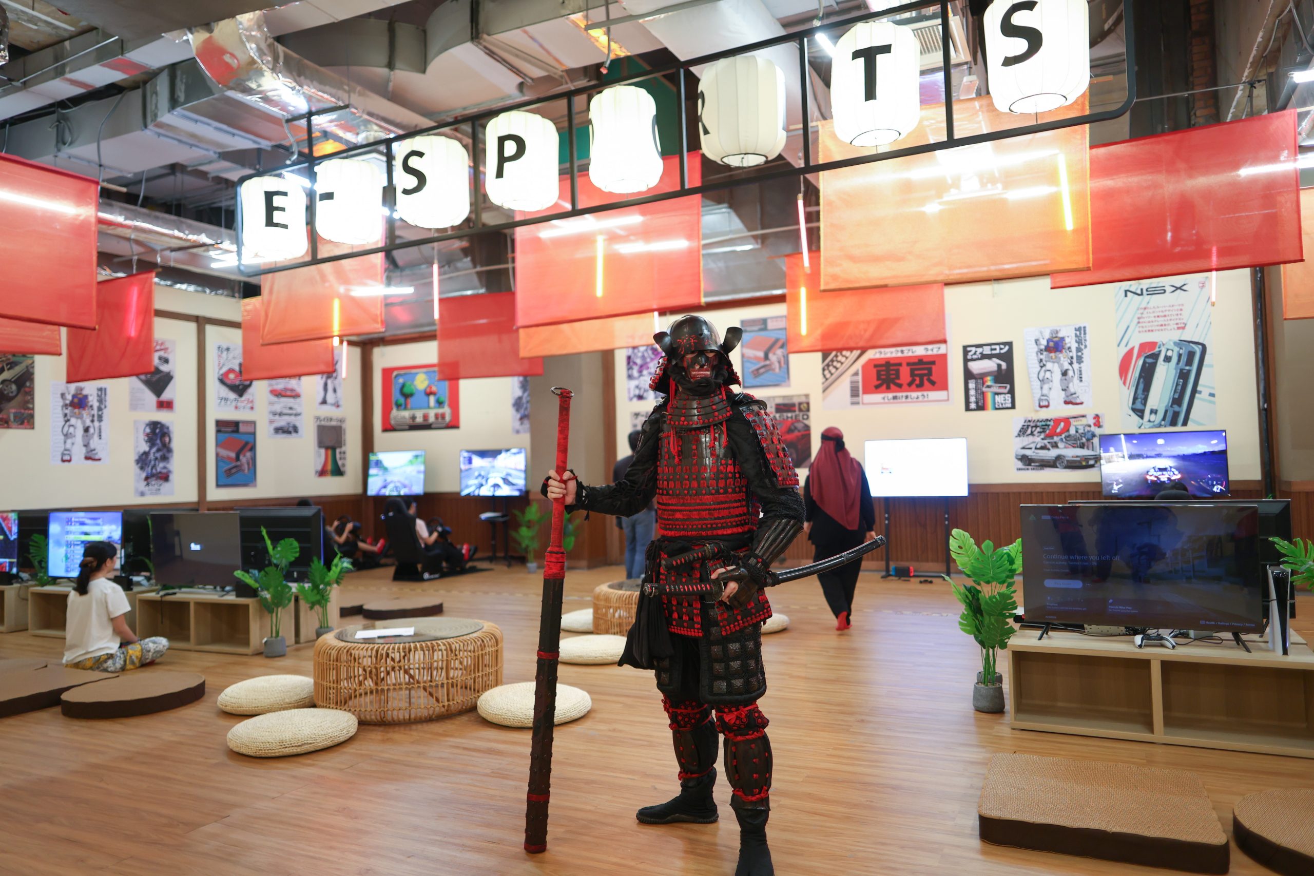 E-Sports House at GAMEON Ninja Park, The Labs BBCC, Kuala Lumpur, featuring immersive gaming experiences and interactive entertainment.